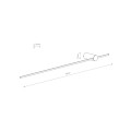 Светильник Nowodvorski 11381 Saber LED L 1x16W 3000K 540Lm IP20 Silk Olive7
